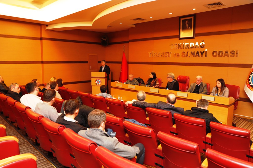 TEKİRDAĞ TSO MECLİSİ DEPREM GÜNDEMİYLE TOPLANDI