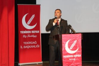 YENİDEN REFAH PARTİSİ ŞARKÖY İLÇE BAŞKANI ŞAHİN SÖNMEZSOY GÖREVDEN ALINDI