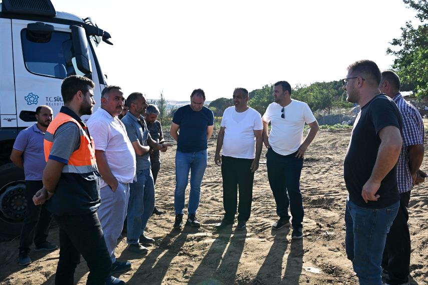 SÜLEYMANPAŞA BELEDİYESİ’NDEN YANGIN MAĞDURU AİLEYE DESTEK ELİ