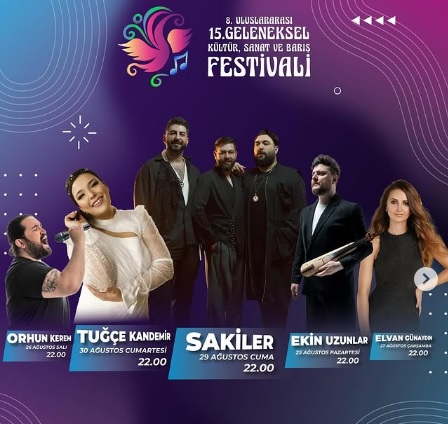 SARAY GELENEKSEL KÜLTÜR SANAT VE BARIŞ FESTİVALİ 25 AĞUSTOS’TA BAŞLIYOR