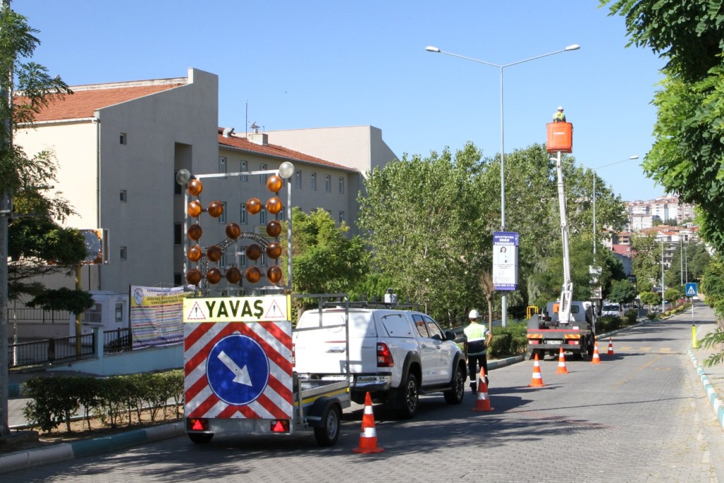 TREDAŞ OKUL ÇEVRELERİNDEKİ AYDINLATMALARI YENİLEDİ