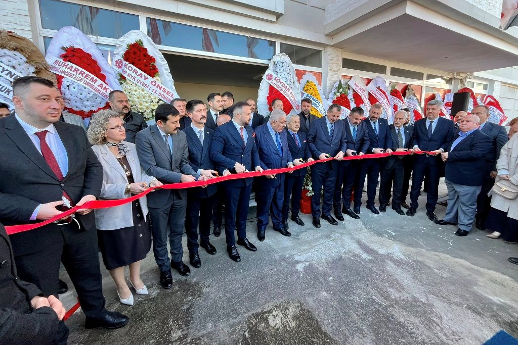 MHP TEKİRDAĞ YENİ İL BAŞKANLIĞI BİNASI TÖRENLE HİZMETE AÇILDI