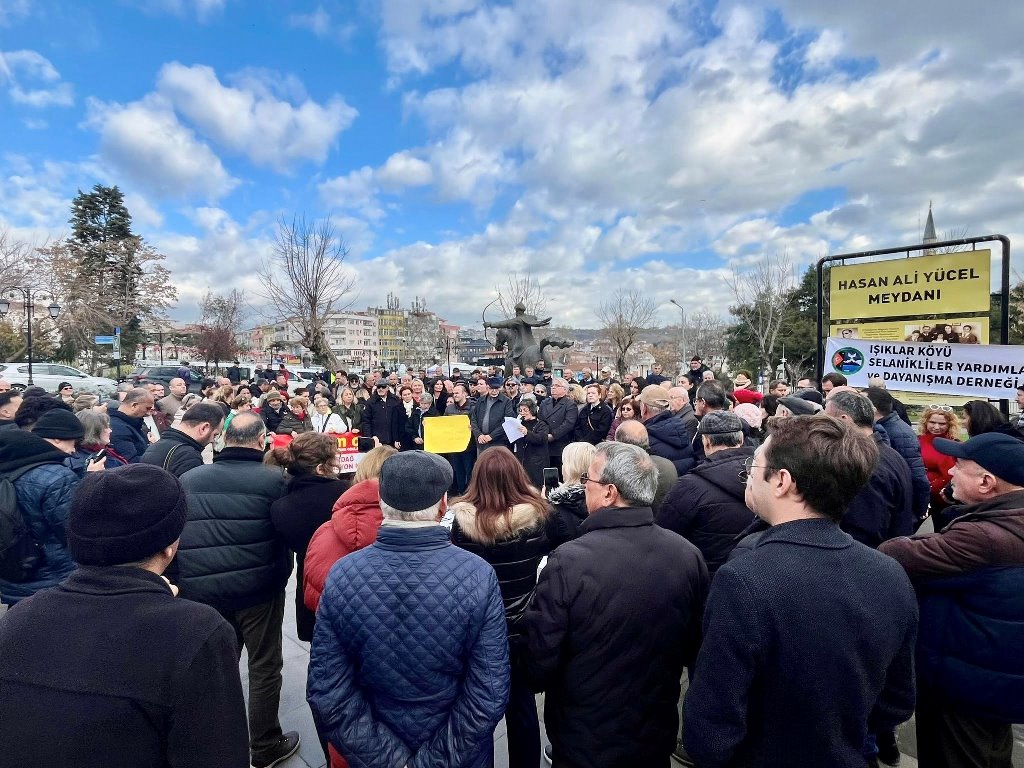 GANOSLAR AYAKTA: YAPILMASI PLANLANAN 46 TÜRBİNE KARŞI TEK SES “RES DEĞİL, YAŞAM İSTİYORUZ!”