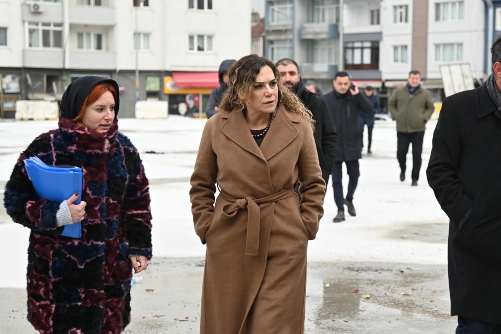CANDAN BAŞKAN ÇORLU’DA YATIRIMLARI DENETLEDİ ÇALIŞMALARA HIZ VERİLDİ