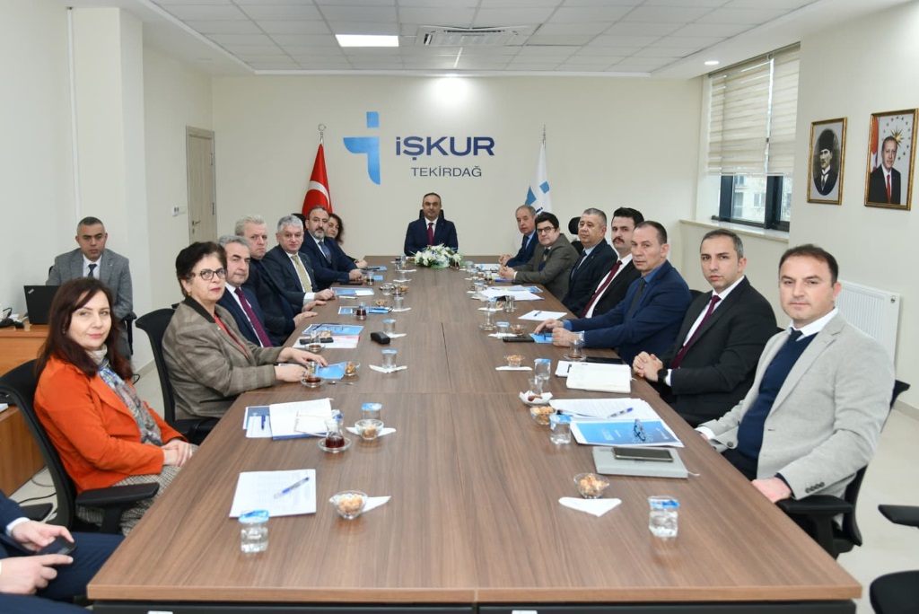 TEKİRDAĞ İSTİHDAM VE MESLEKİ EĞİTİM KURULU YENİ DÖNEM PLANLARINI GÖRÜŞTÜ