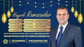 SÜLEYMANPAŞA BELEDİYESİ HALK SOFRALARI MAHALLE İFTARLARI DEVAM EDİYOR
