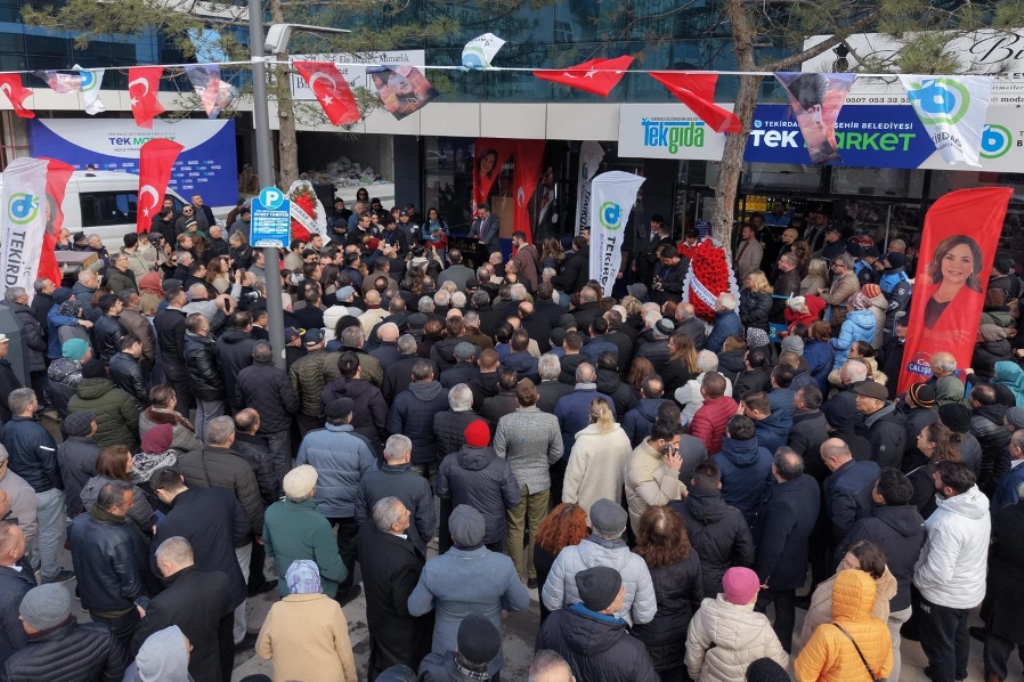 TEK MARKET ARTIK ÇERKEZKÖY’DE VAR