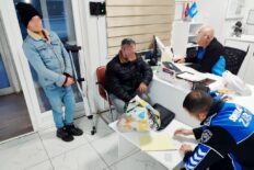 DİLENMEK İÇİN ÇORLU’DAN SÜLEYMANPAŞA’YA GELEN BABA OĞULA ZABITADAN SUÇÜSTÜ