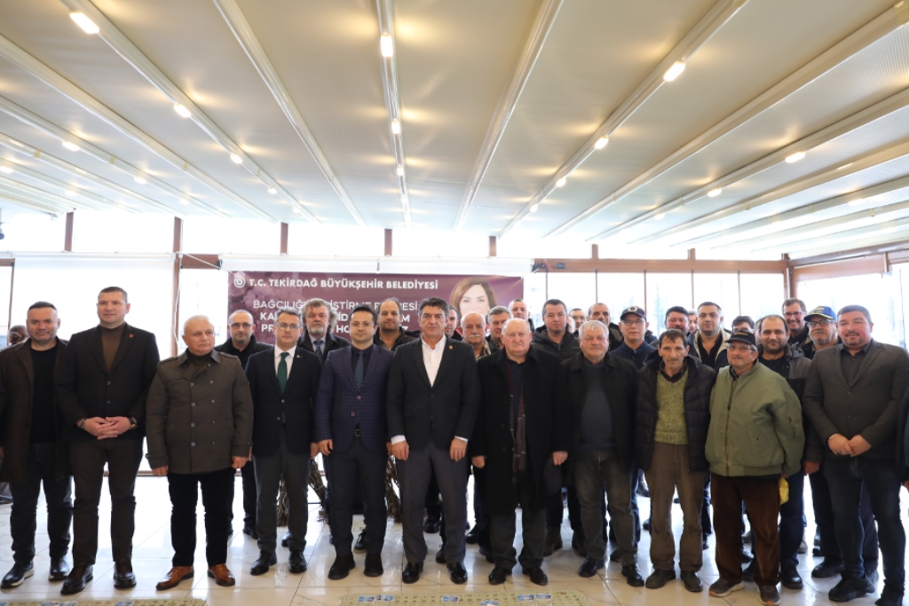 TEKİRDAĞ BÜYÜKŞEHİR ÜRETİCİYE NEFES OLUYOR
