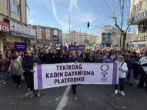 KADINLAR 8 MART’TA TEKİRDAĞ’DA EŞİTLİK İÇİN YÜRÜDÜ