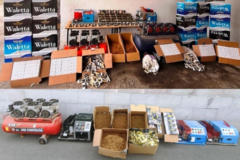 JANDARMADAN YÜZLERCE İŞ YERİNE KAÇAK TÜTÜN DENETİMİ