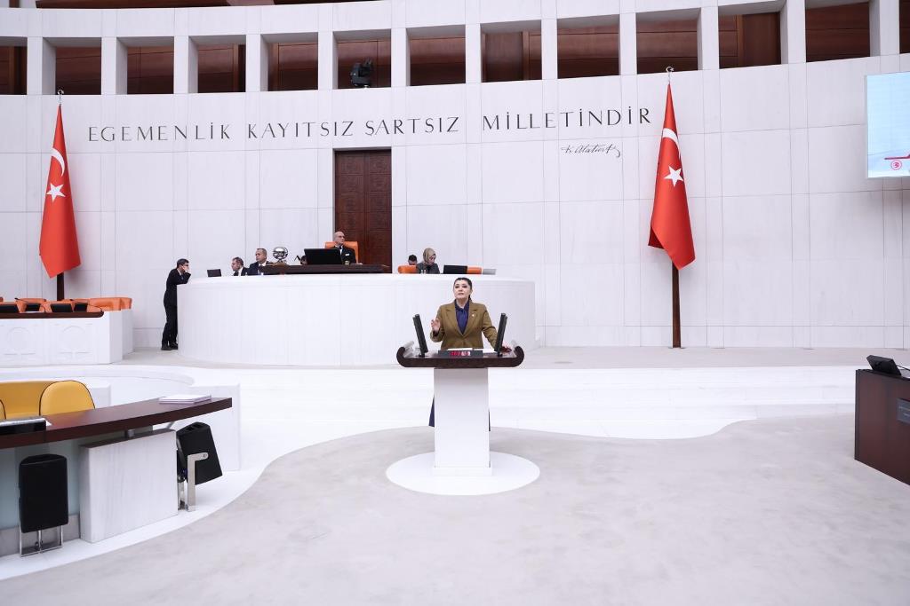 İYİ PARTİLİ SELCAN TAŞÇI: “KADIN ÜZERİNDEN TAHAKKÜM DEĞİL, SOSYAL DESTEK GEREK”