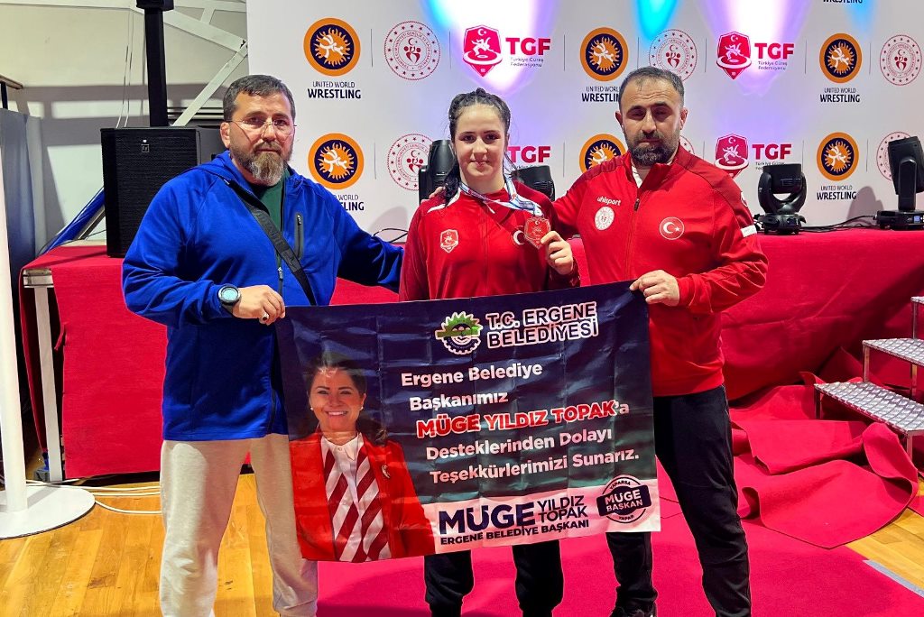 ERGENE’DE SPORDA ÇİFTE GURUR