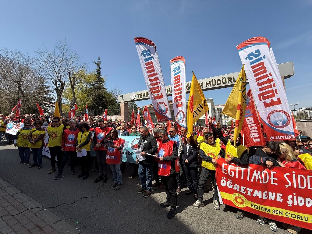 EĞİTİM SENDİKALARI ŞİDDETE KARŞI TEK SES OLDULAR