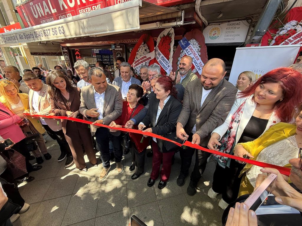 TEKİRDAĞ KÜLTÜR VE SOSYAL DAYANIŞMA DERNEĞİ SÜLEYMANPAŞA’DA AÇILDI