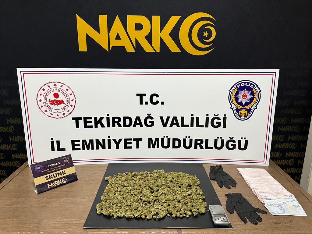 TEKİRDAĞ’DA NARKOTİK OPERASYONLARINDA 138 KİŞİYE İŞLEM 10 KİŞİYE TUTUKLAMA YAPILDI