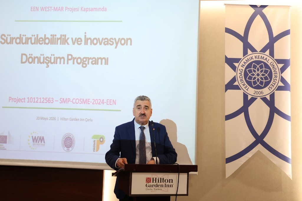 KOBİ’LERİN SÜRDÜRÜLEBİLİRLİK VE İNOVASYON KAPASİTESİ TEKİRDAĞ’DA MASAYA YATIRILDI