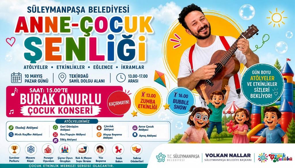 ANNE ÇOCUK ŞENLİĞİNE DAVETLİSİNİZ!