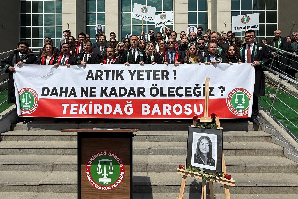 TEKİRDAĞ BAROSU’NDAN AVUKATA YÖNELİK ŞİDDETE SERT TEPKİ