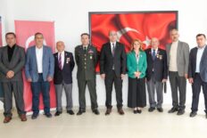 BAŞKAN MÜGE YILDIZ TOPAK ERGENE PROTOKOLÜ BAYRAMLAŞMA PROGRAMINA KATILDI