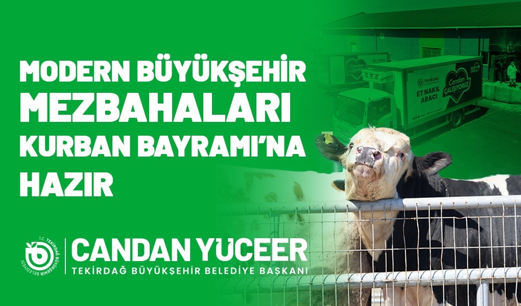 BÜYÜKŞEHİR’İN MODERN MEZBAHALARI KURBAN BAYRAMI’NA HAZIR