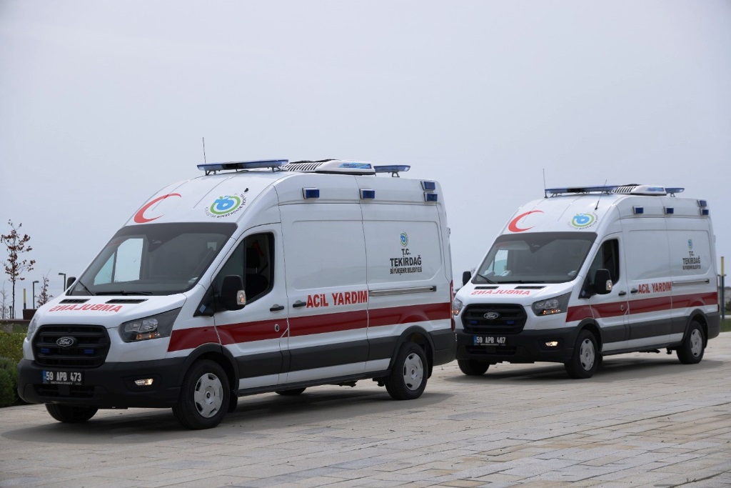 TEKİRDAĞ BÜYÜKŞEHİR BELEDİYESİ’NDEN 7/24 ACİL SAĞLIK DESTEĞİ