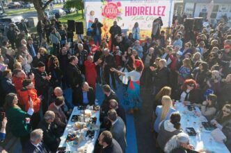 HIDIRELLEZ KAHVALTISINDA BİNLERCE TEKİRDAĞLI BULUŞTU