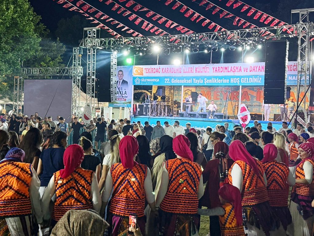 KARADENİZ YAYLA ŞENLİKLERİ 22. YILINDA DA FIRTINA GİBİ BAŞLADI