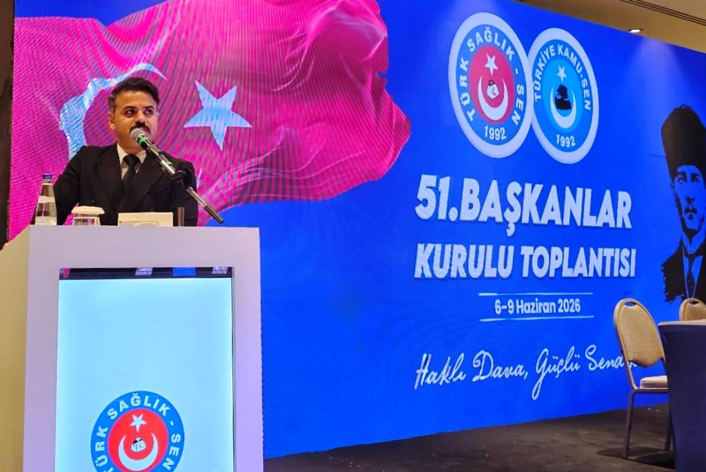 TÜRK SAĞLIK-SEN 51. BAŞKANLAR KURULTAYI GERÇEKLEŞTİRİLDİ