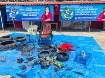 DÜNYA ÇEVRE GÜNÜNDE DENİZ POLİSİNDEN DİP TEMİZLİĞİ