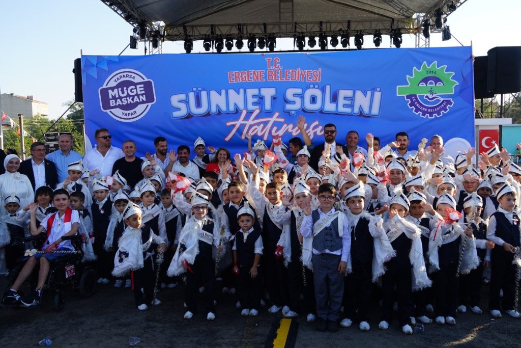 ERGENE’DE SÜNNET ŞÖLENİ KAYITLARI BAŞLIYOR