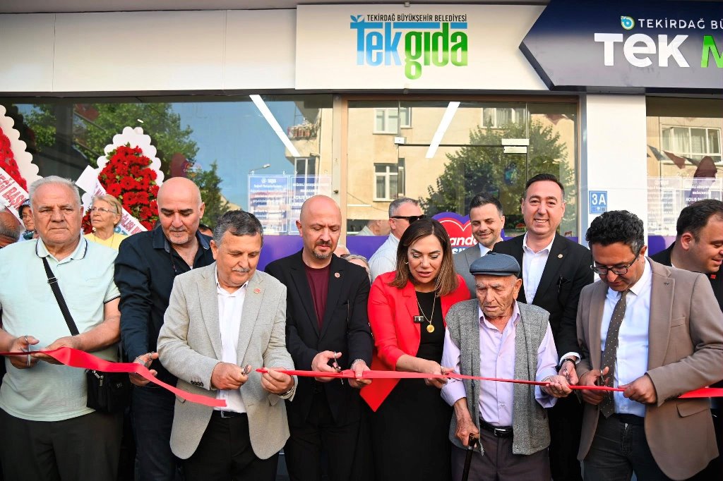 TEK MARKETLERİN 7.’Sİ SARAY’DA HİZMETE AÇILDI
