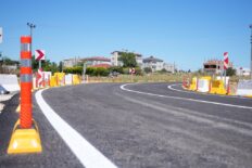 VELİMEŞE’DE ALTERNATİF YOL TRAFİĞE AÇILDI