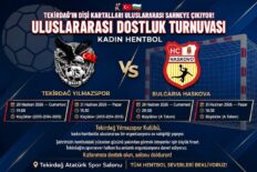 TEKİRDAĞ YILMAZSPOR BULGAR EKİBİ HASKOVO İLE ULUSLARARASI DOSTLUK TURNUVASINDA KARŞILAŞACAK