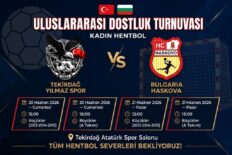 TEKİRDAĞ YILMAZ SPOR BULGAR EKİBİ HASKOVA İLE DOSTLUK TURNUVASINDA KARŞILAŞACAK