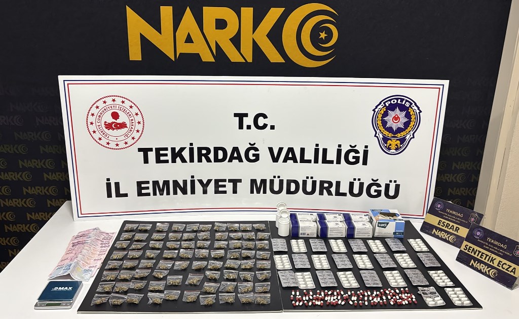 TEKİRDAĞ’DA 11 İLÇEDE 103 AYRI OLAYDA 110 KİŞİ HAKKINDA İŞLEM YAPILDI