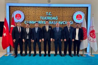 TÜRKİYE KAMU-SEN’DEN TEKİRDAĞ ADLİYESİ’NE ZİYARET TURU