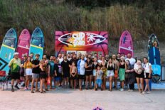 ALKAYA SAHİLİNDE SUP BOARD İSKELESİ HİZMETE GİRDİ