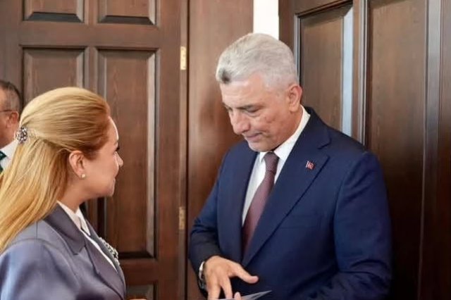 TİCARET BAKANI ÖMER BOLAT ERGENE’DE KARŞILANDI