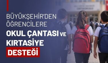 TEKİRDAĞ BÜYÜKŞEHİR BELEDİYESİ’NDEN ÖĞRENCİLERE OKUL ÇANTASI VE KIRTASİYE DESTEĞİ