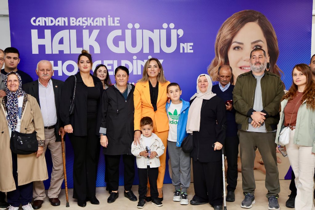 ÇERKEZKÖYLÜLERDEN CANDAN BAŞKAN’A YOĞUN İLGİ