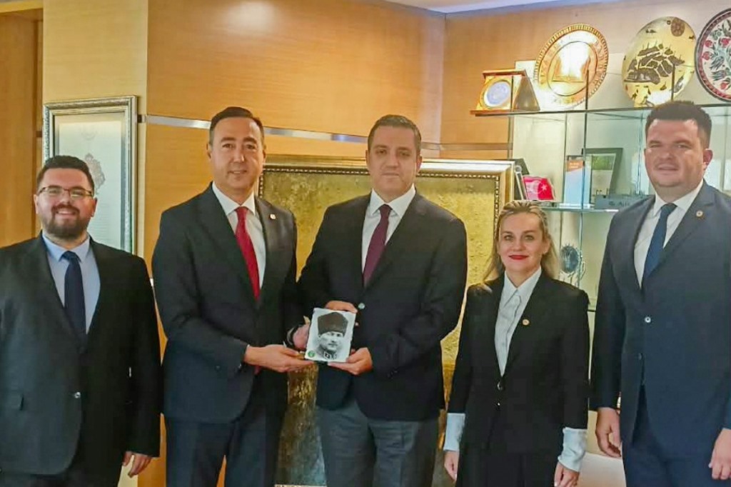 TEKİRDAĞ BAROSU’NDAN TBB BAŞKANI SAĞKAN’A ZİYARET