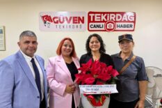 ŞEHİT AİLELERİ YARDIMLAŞMA SOSYAL KÜLTÜREL VE DAYANIŞMA DERNEĞİ TEKİRDAĞ ŞUBESİ YÖNETİMİ GAZETEMİZİ ZİYARET ETTİ