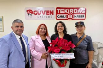 ŞEHİT AİLELERİ YARDIMLAŞMA SOSYAL KÜLTÜREL VE DAYANIŞMA DERNEĞİ TEKİRDAĞ ŞUBESİ YÖNETİMİ GAZETEMİZİ ZİYARET ETTİ