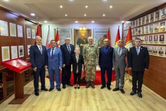 TEMUD TEKİRDAĞ’DAN GARNİZON KOMUTANI DAVUT ALA’YA SICAK KARŞILAMA