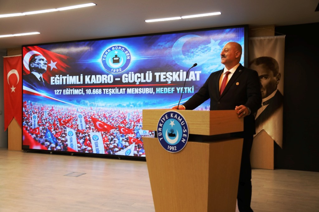 TÜRK BÜRO-SEN’DEN TEŞKİLAT EĞİTİMİNE GÜÇLÜ KATILIM