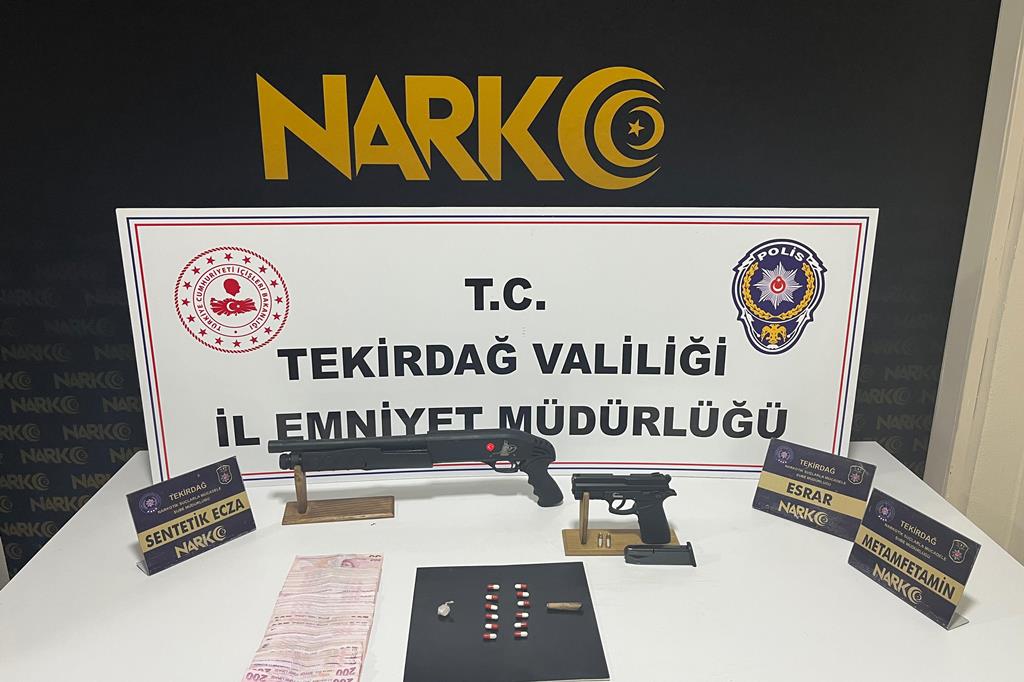 TEKİRDAĞ’DA UYUŞTURUCU OPERASYONLARINDA YAKALANAN 19 ŞÜPHELİ TUTUKLANDI