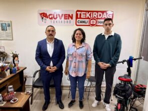 SÜLEYMANPAŞA ÜLKÜ OCAKLARI GAZETEMİZİ ZİYARET ETTİ