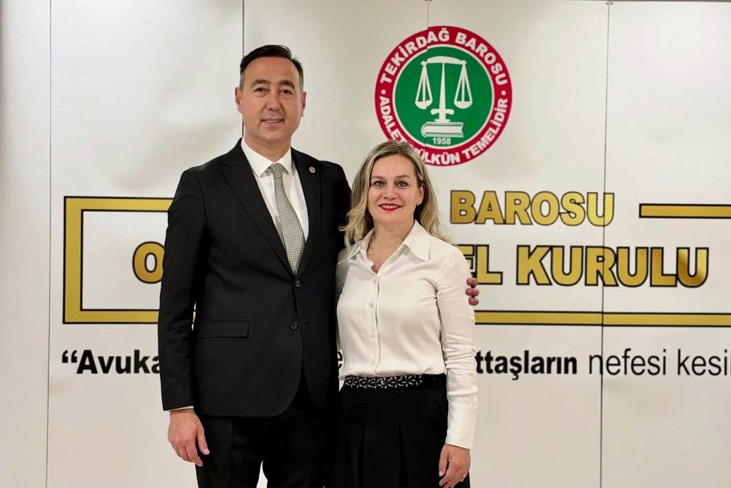 TEKİRDAĞ BAROSU’NUN YENİ BAŞKANI AV. ZÜMRÜT CANKU ARSLAN OLDU