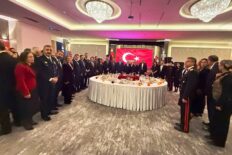 TEKİRDAĞ PROTOKOLÜ CUMHURİYET BAYRAMI RESEPSİYONUNDA BULUŞTU